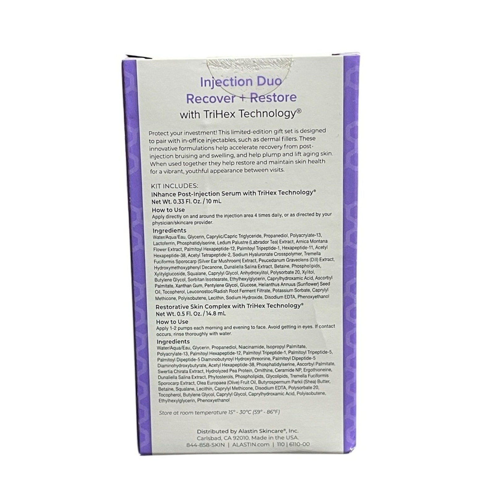 Alastin Skincare Injection Duo Set $152 MSRP