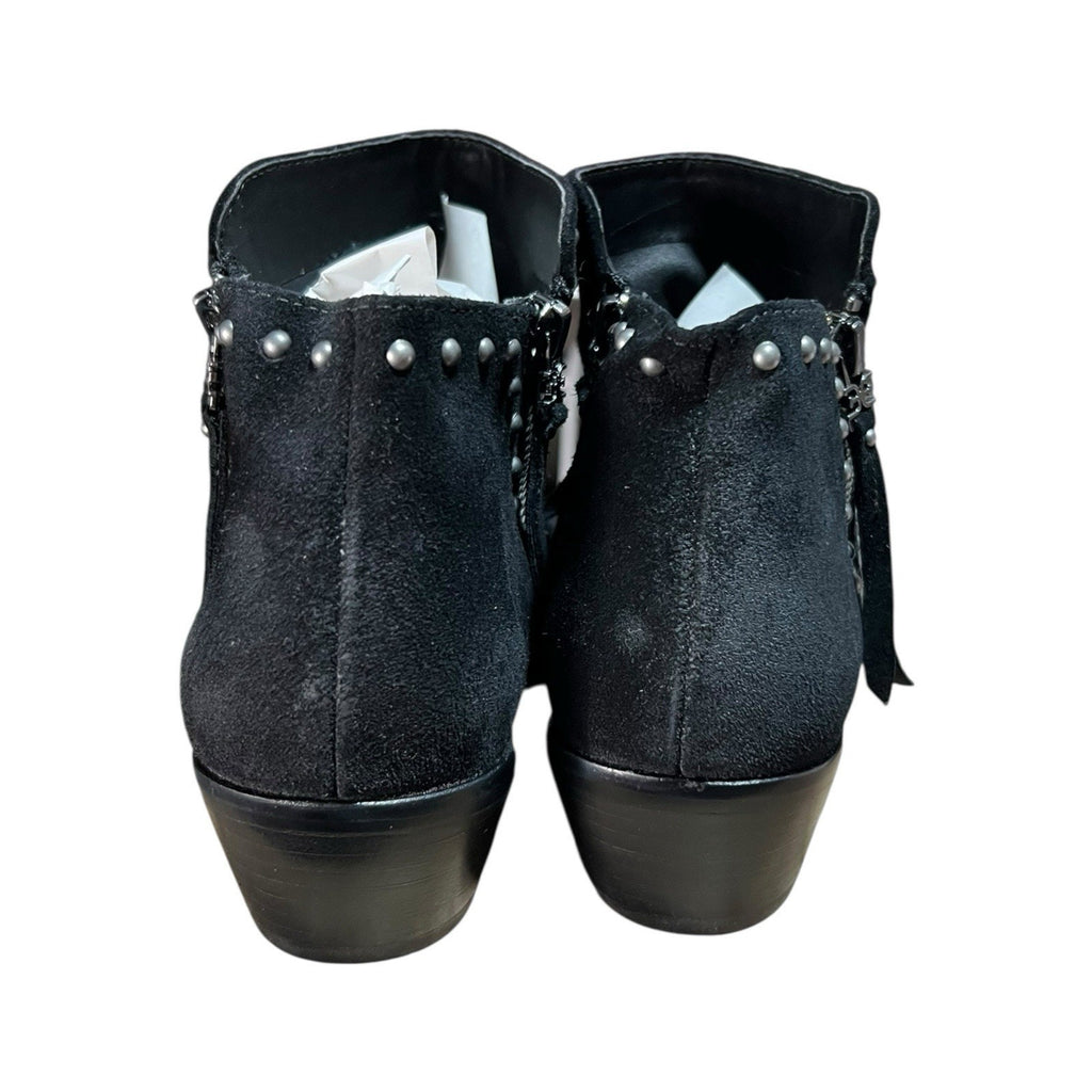 Sam Edelman Paola studded ankle boots Black Suede Women’s Size 9.5