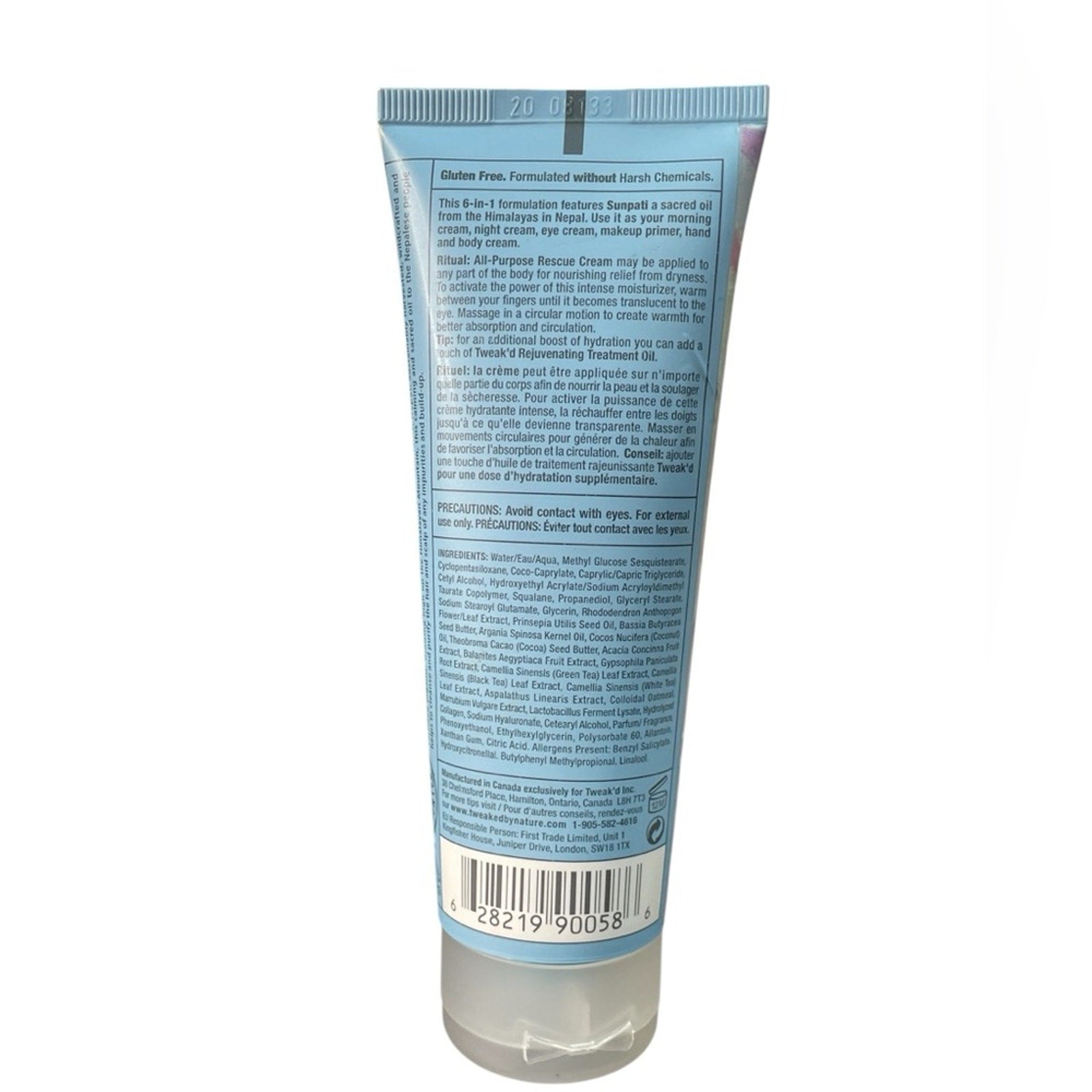 Tweaked by Nature Above the Clouds Hand Cream