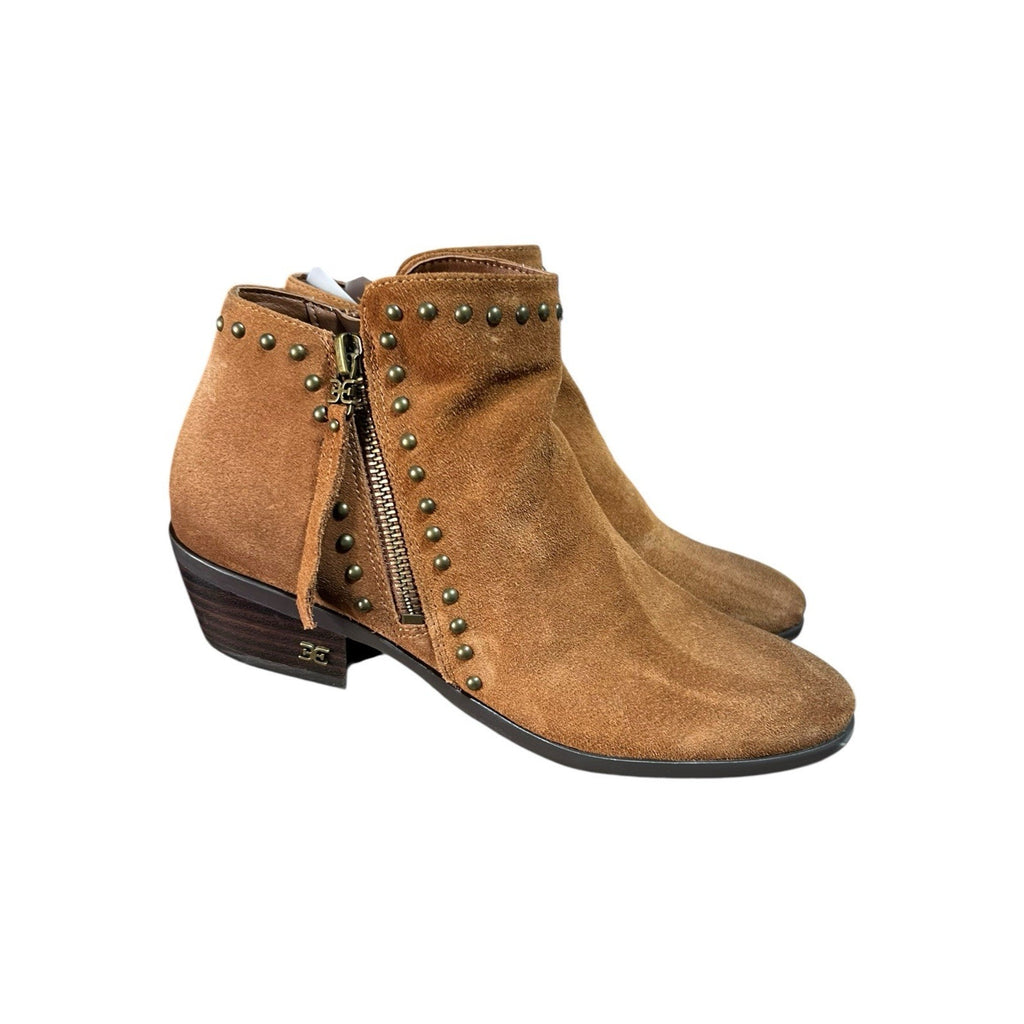 Sam Edelman Paola studded suede ankle booties Women’s Shoe Size 6.5