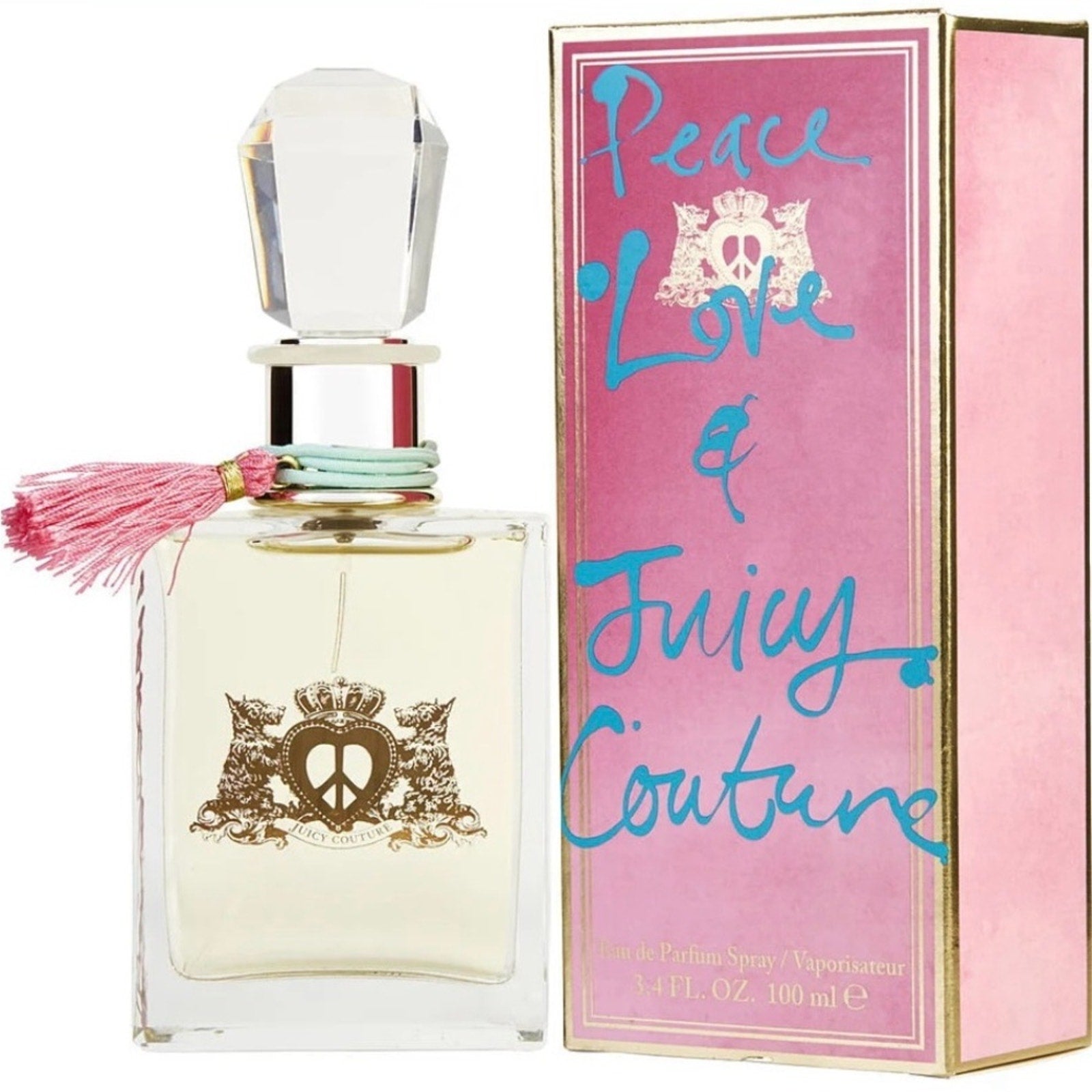 Juicy Couture Peace Love and Juicy Couture 3.4 women’s