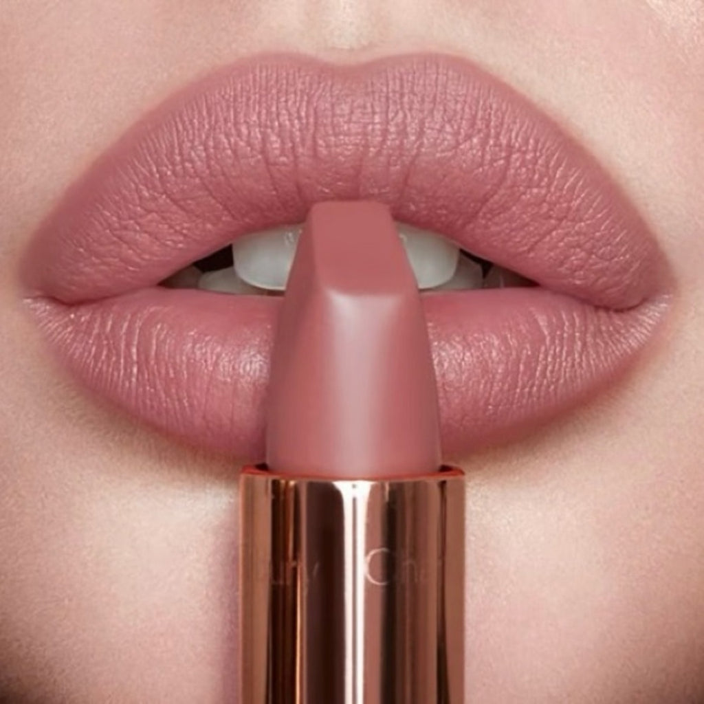 Charlotte Tilbury Matte Revolution Lipstick - Pillow Talk Warm Pink Travel Size