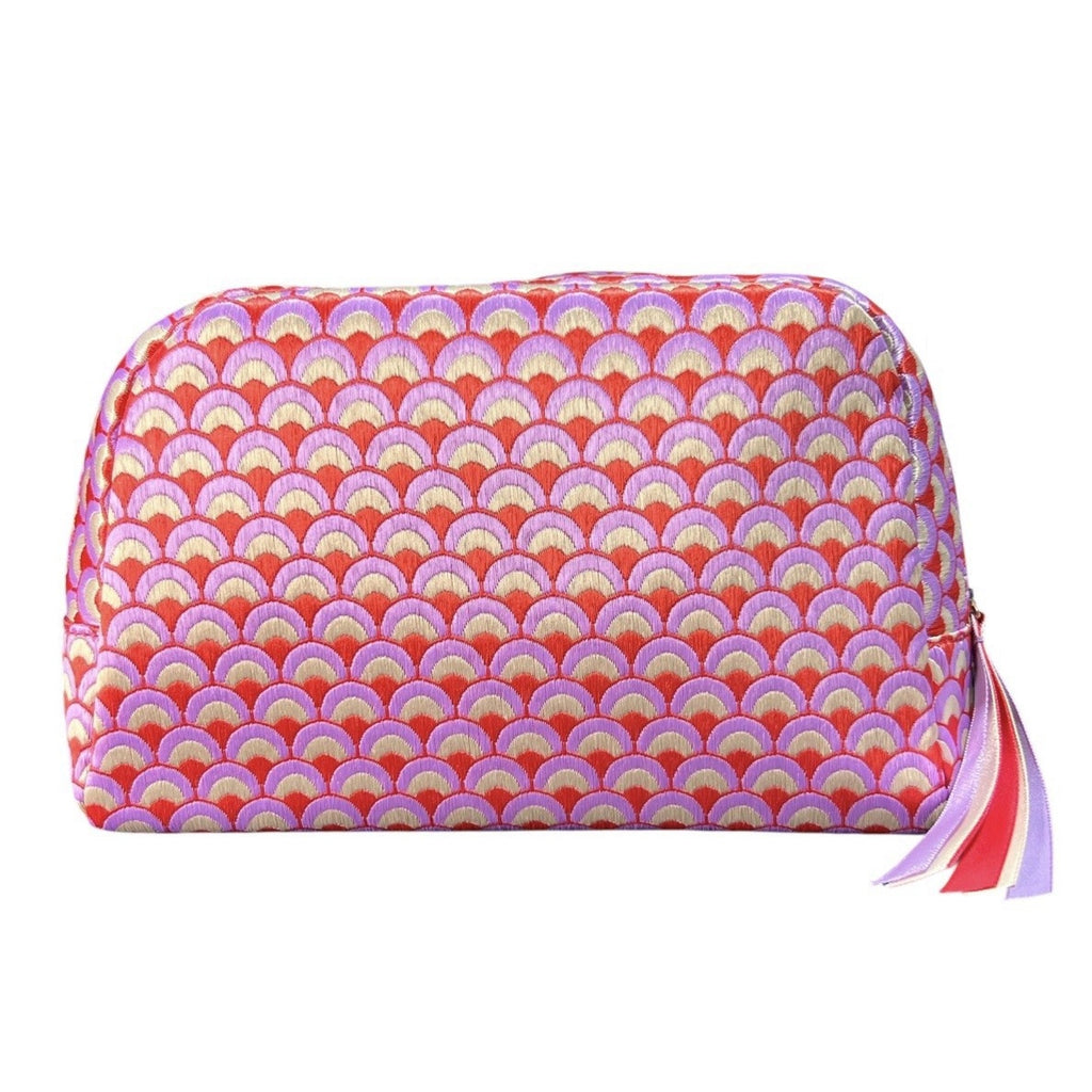 Bvlgari Perfumes Embroidered Makeup Bag New