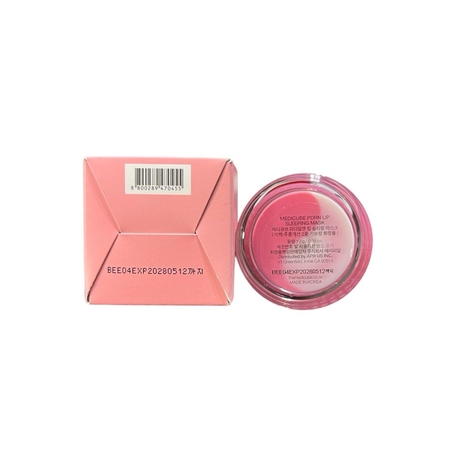 Medicine PDRN Lip Sleeping Mask .35 Oz New