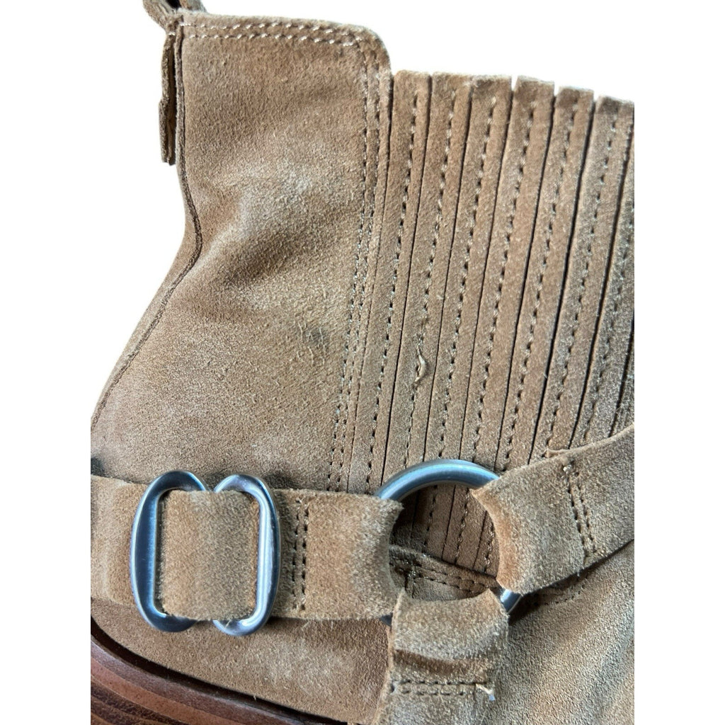Sam Edelman Bellamie camel harness moto bootie Size 6.5M