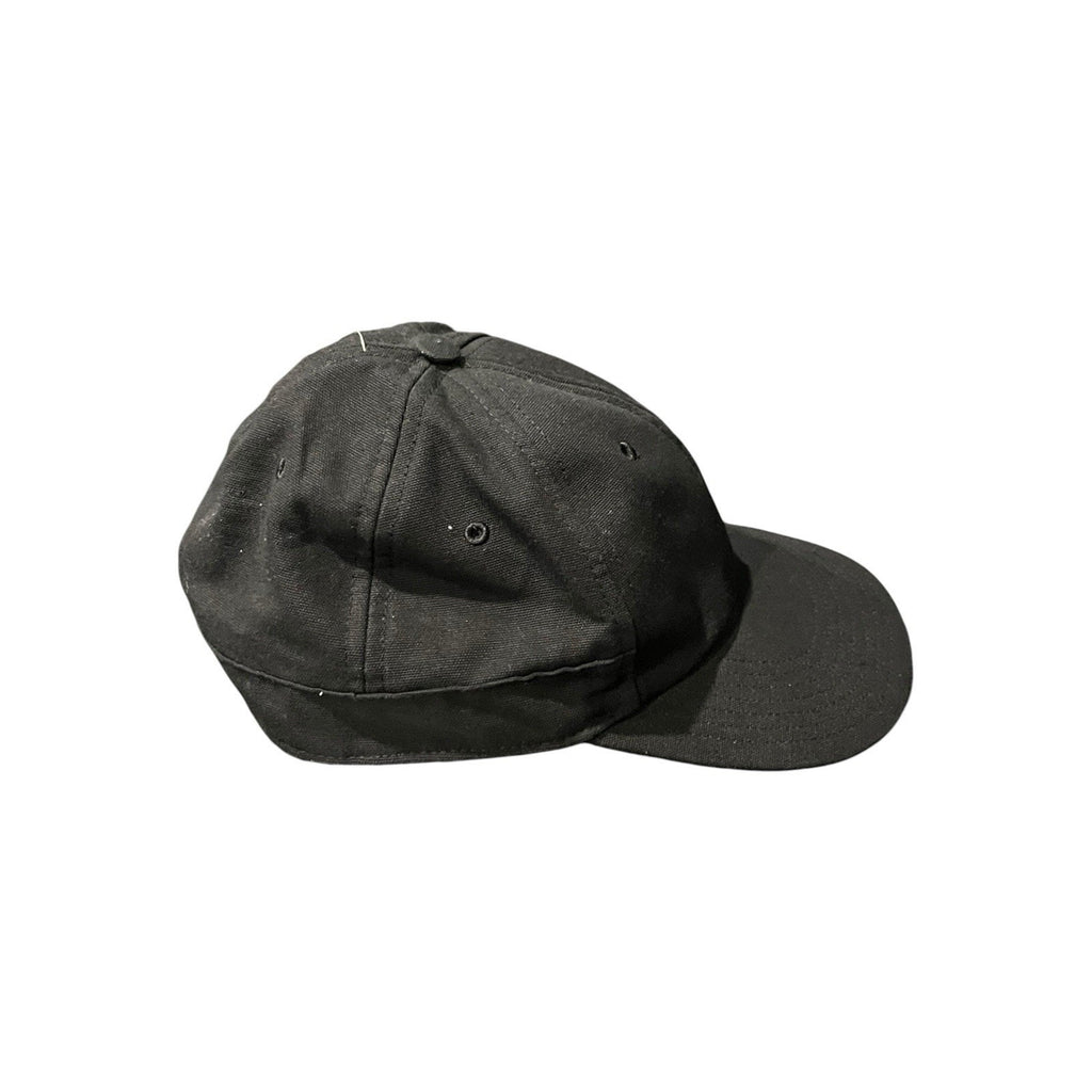 Canali logo-appliqué baseball cap in black Fitted