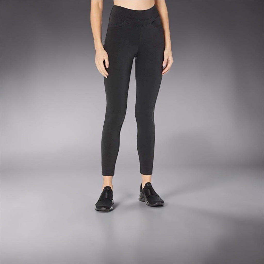 Prana women’s Monte Baldo Black Leggings with Pockets - Large - retail $89