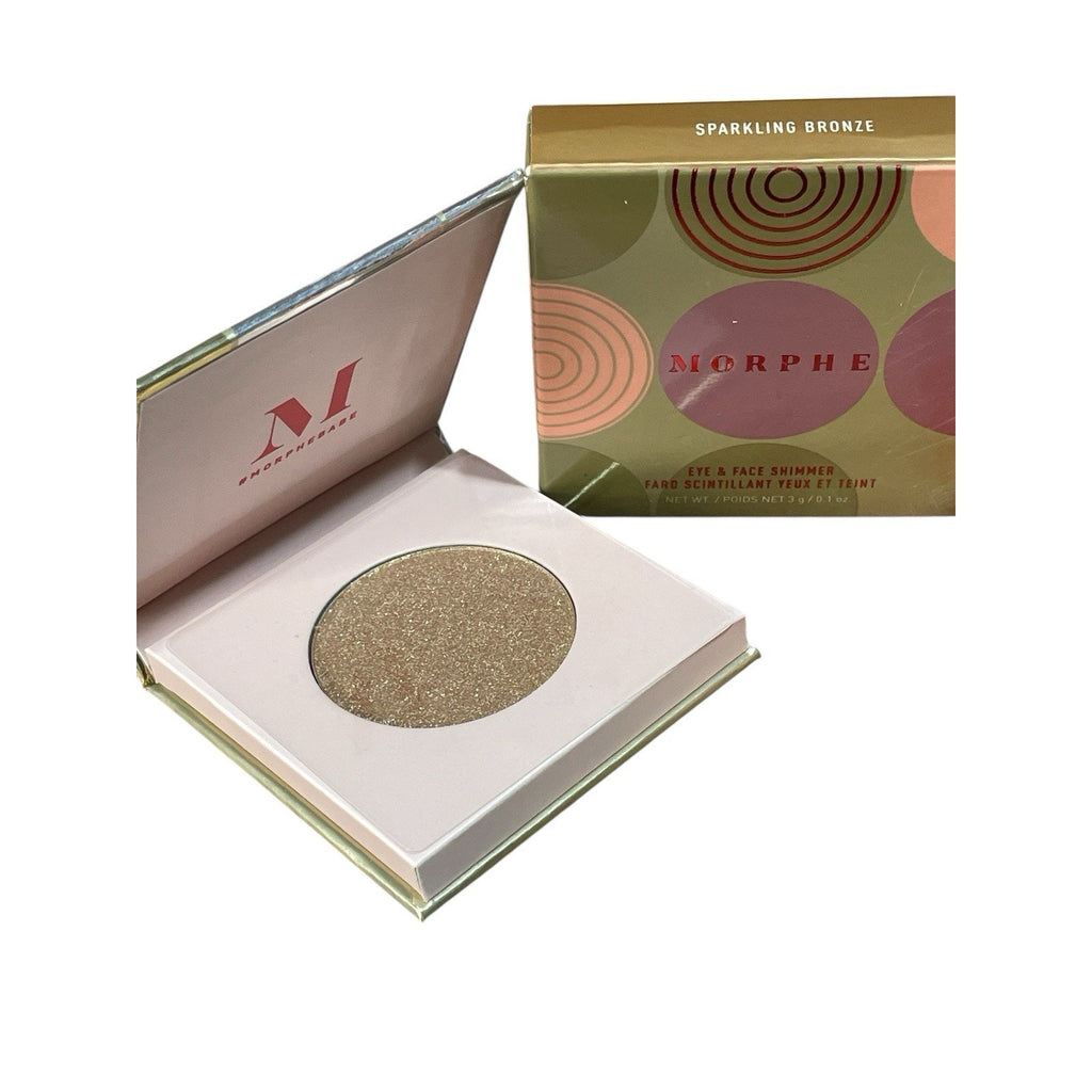 Morphe Sparkling Bronze Shimmer - Face & Eye Glow, New
