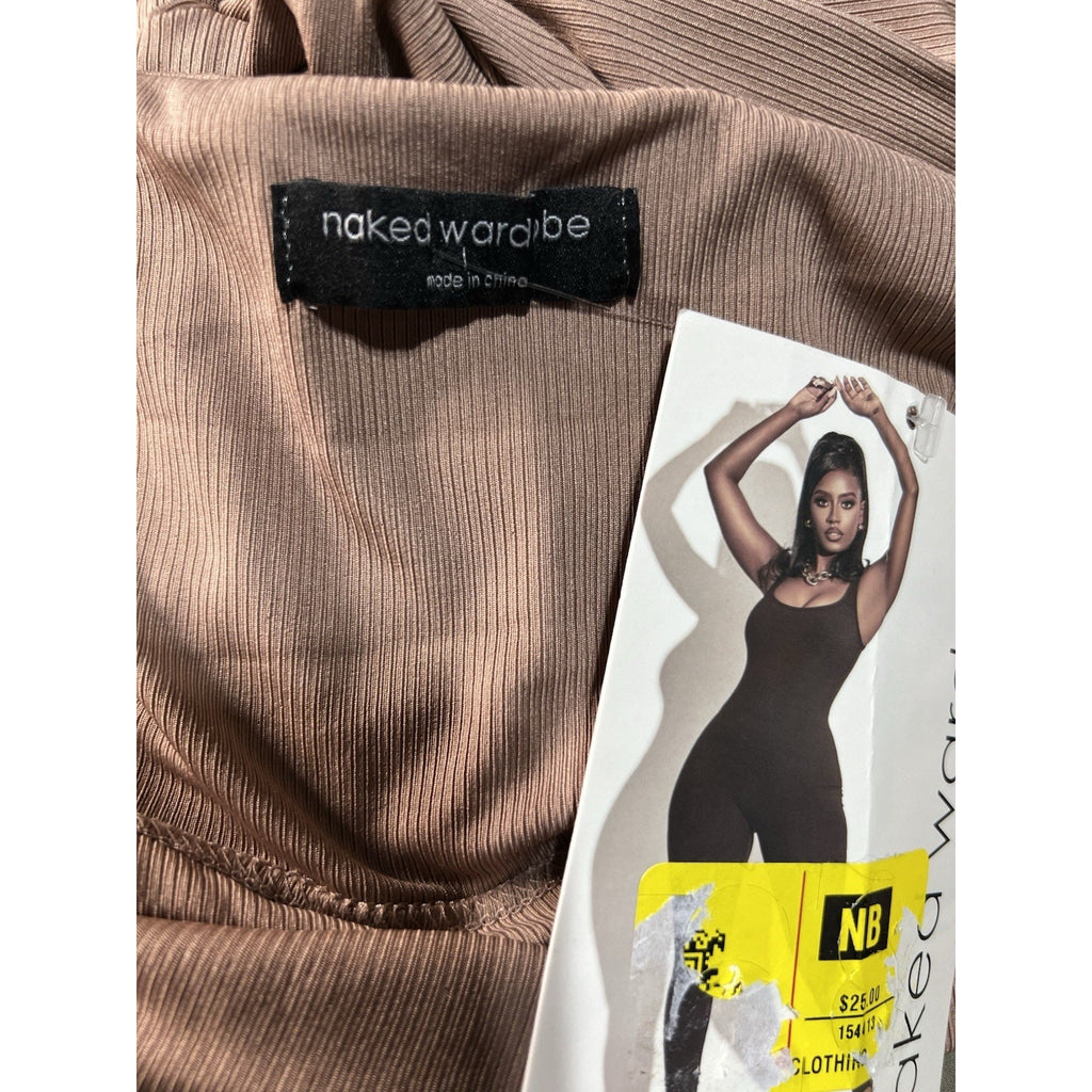 Naked Wardrobe Halter Top / Shirt Women’s Size L