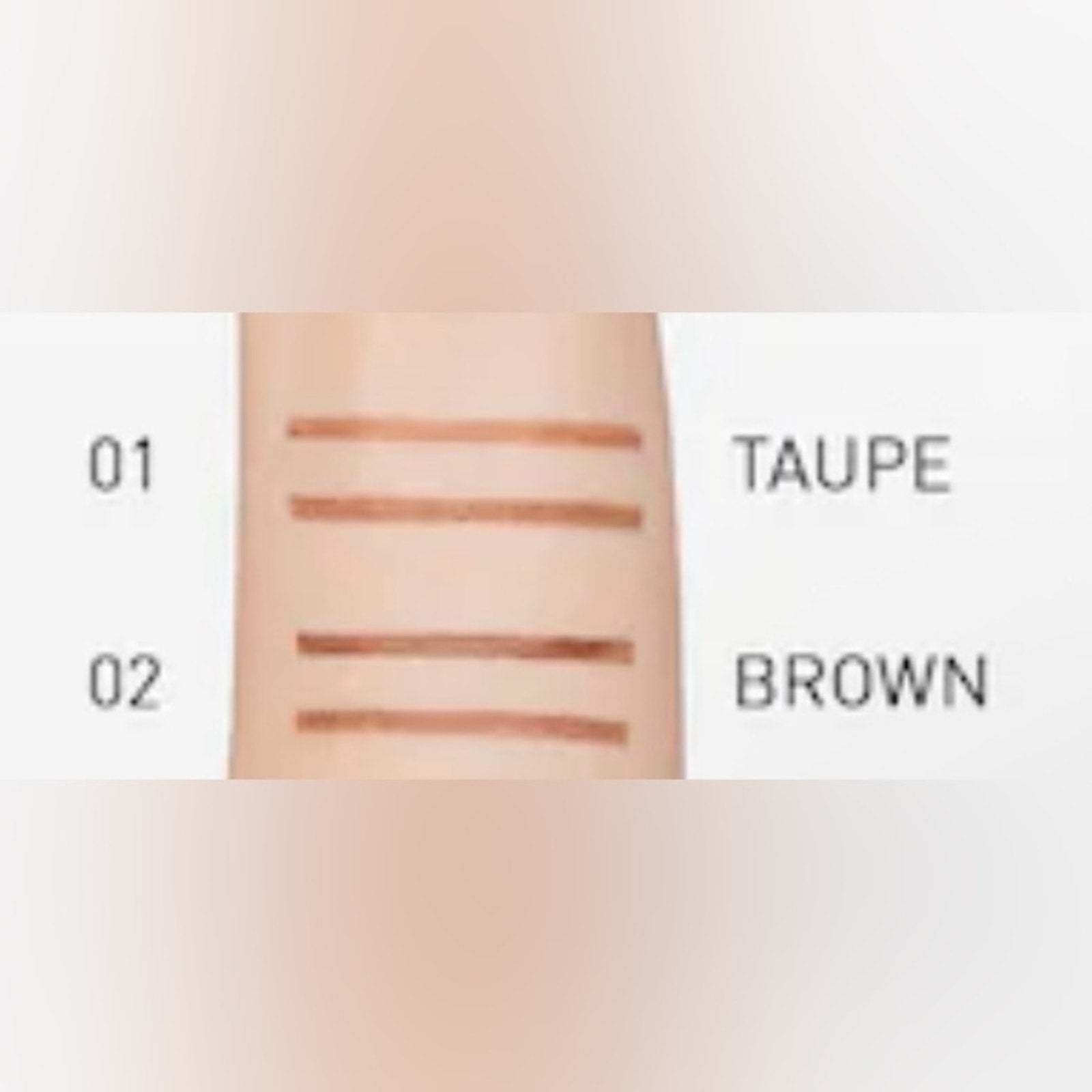 Valentino Brow Trio Eyebrow Pencil shade 02 Brown
