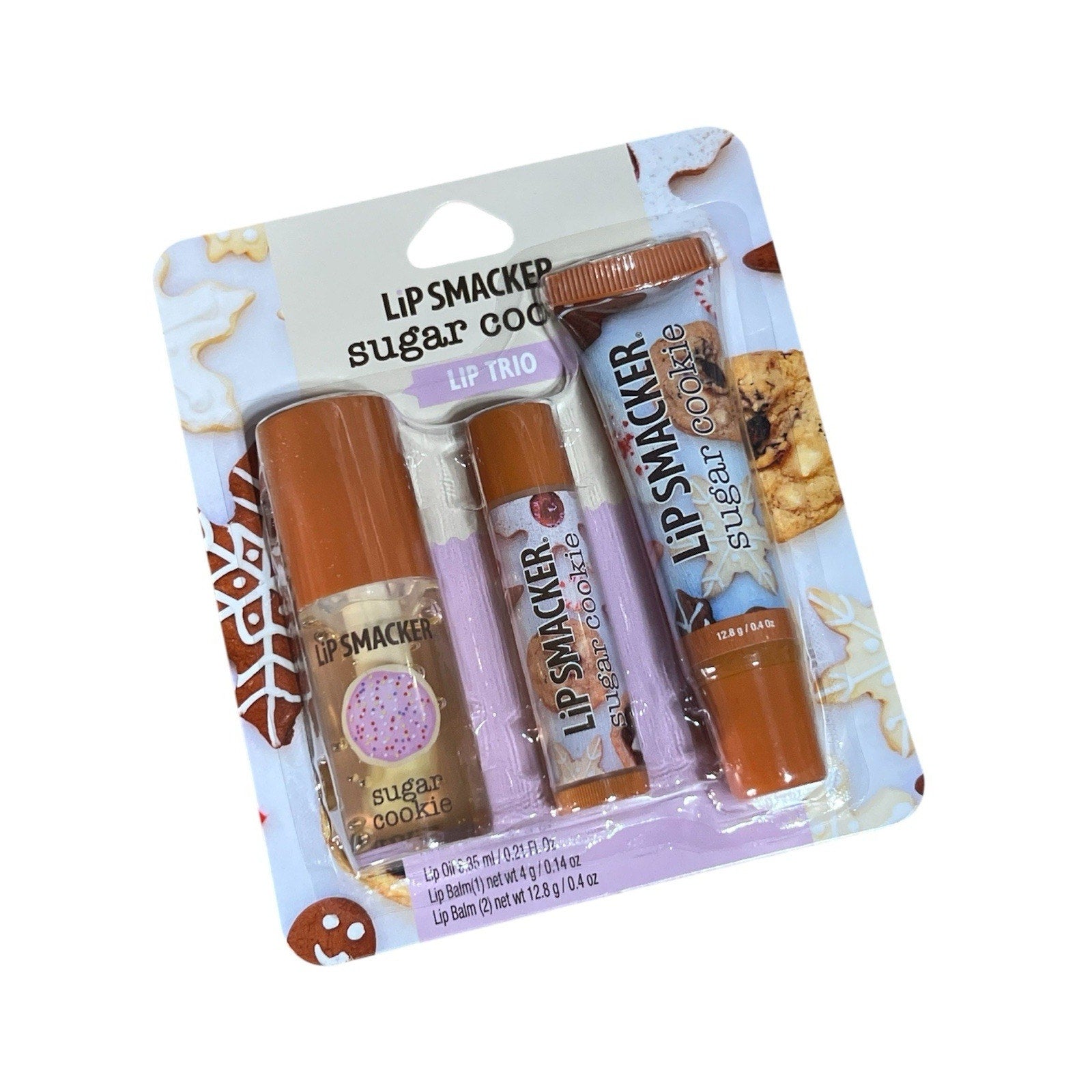 Lip Smacker Sugar Cookie Lip Trio New Sealed