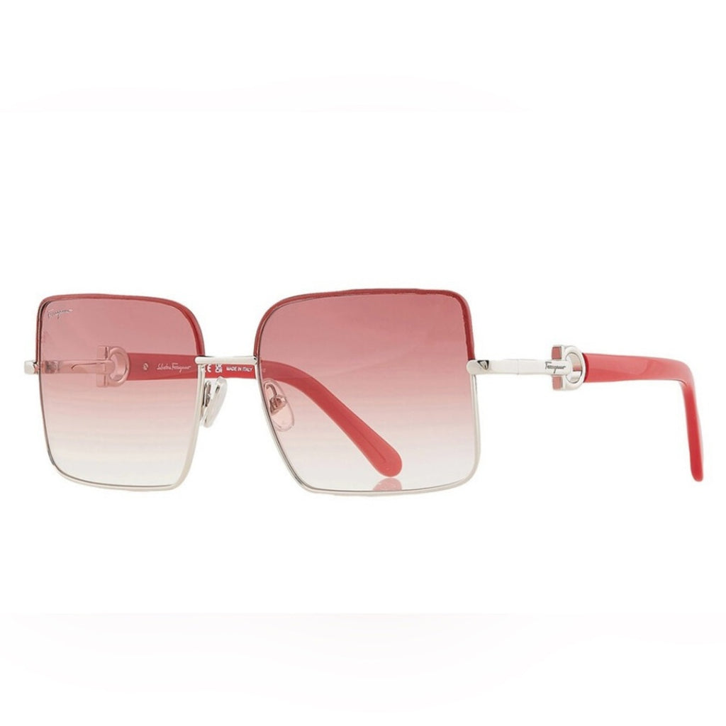 Salvatore Ferragamo Pink Gradient Sunglasses NIB