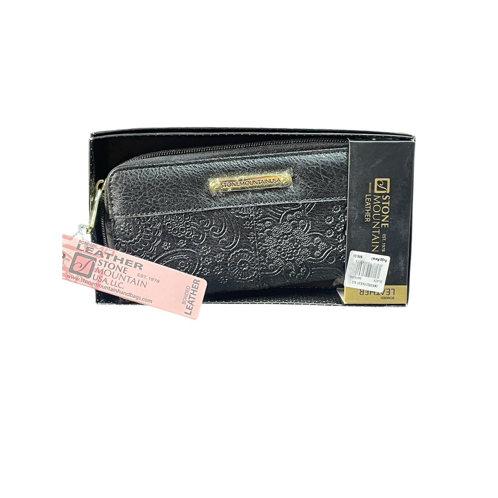 Stone Mountain PU leather Wallet NIB $68 MSRP