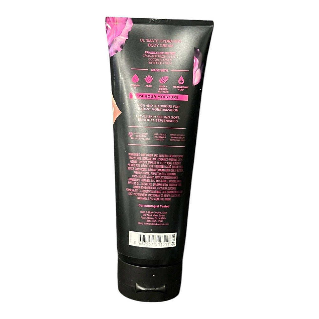 Bath And Body Works Whipped Rose And Vanilla Body Cream New