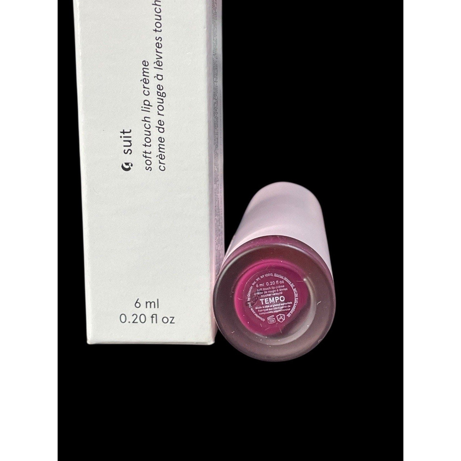 Glossier Soft Touch Lip Cream NIB Shade Tempo