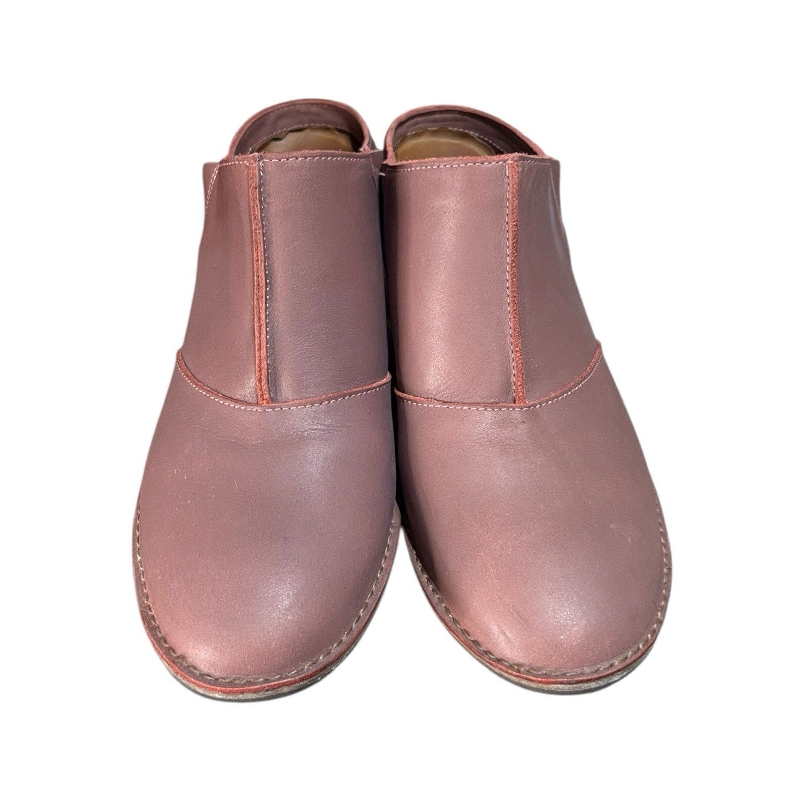 Sergio Tomani Laska Dusty Rose leather ankle boots Women’s Size EU 39 US 8