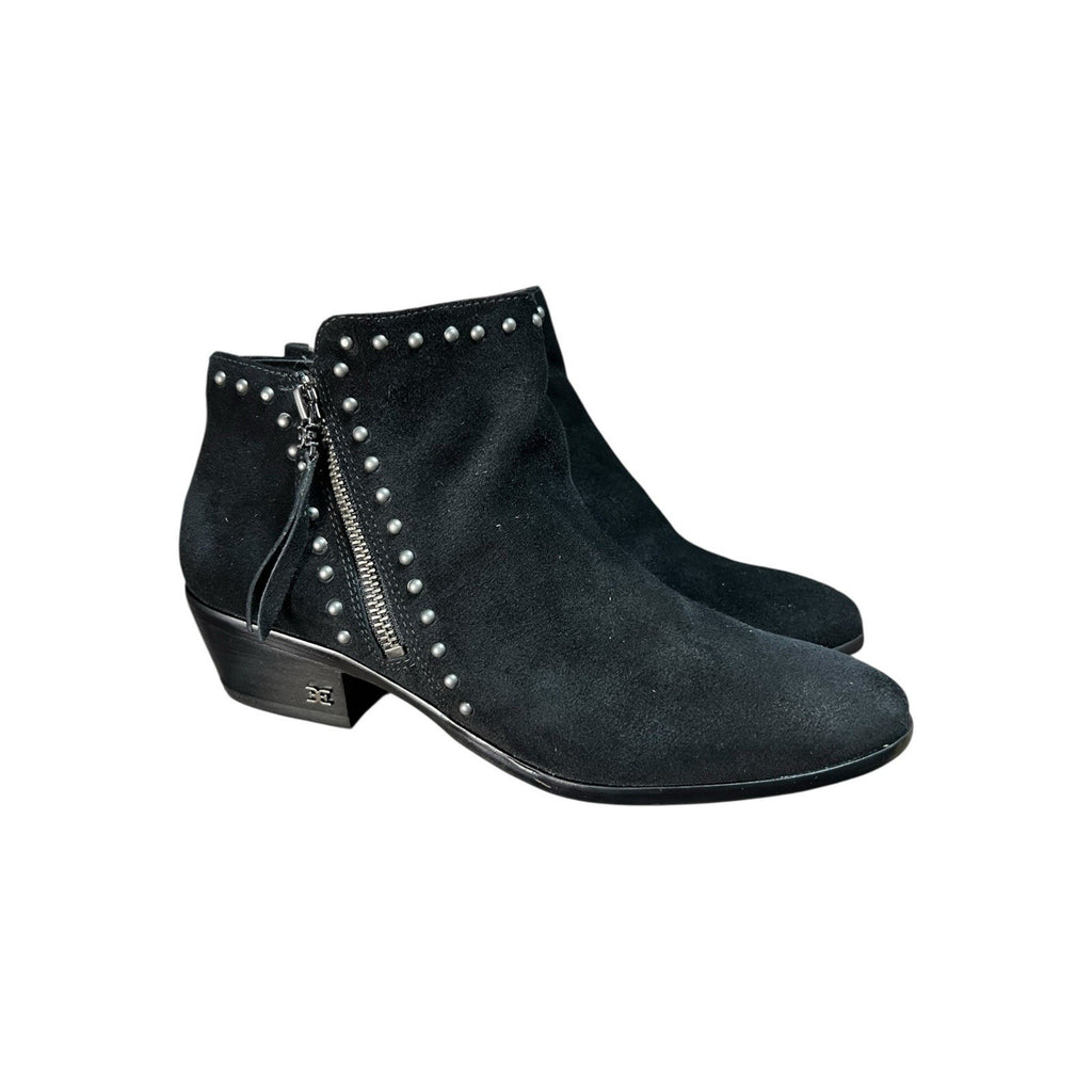 Sam Edelman Paola studded ankle boots Black Suede Women’s Size 9.5