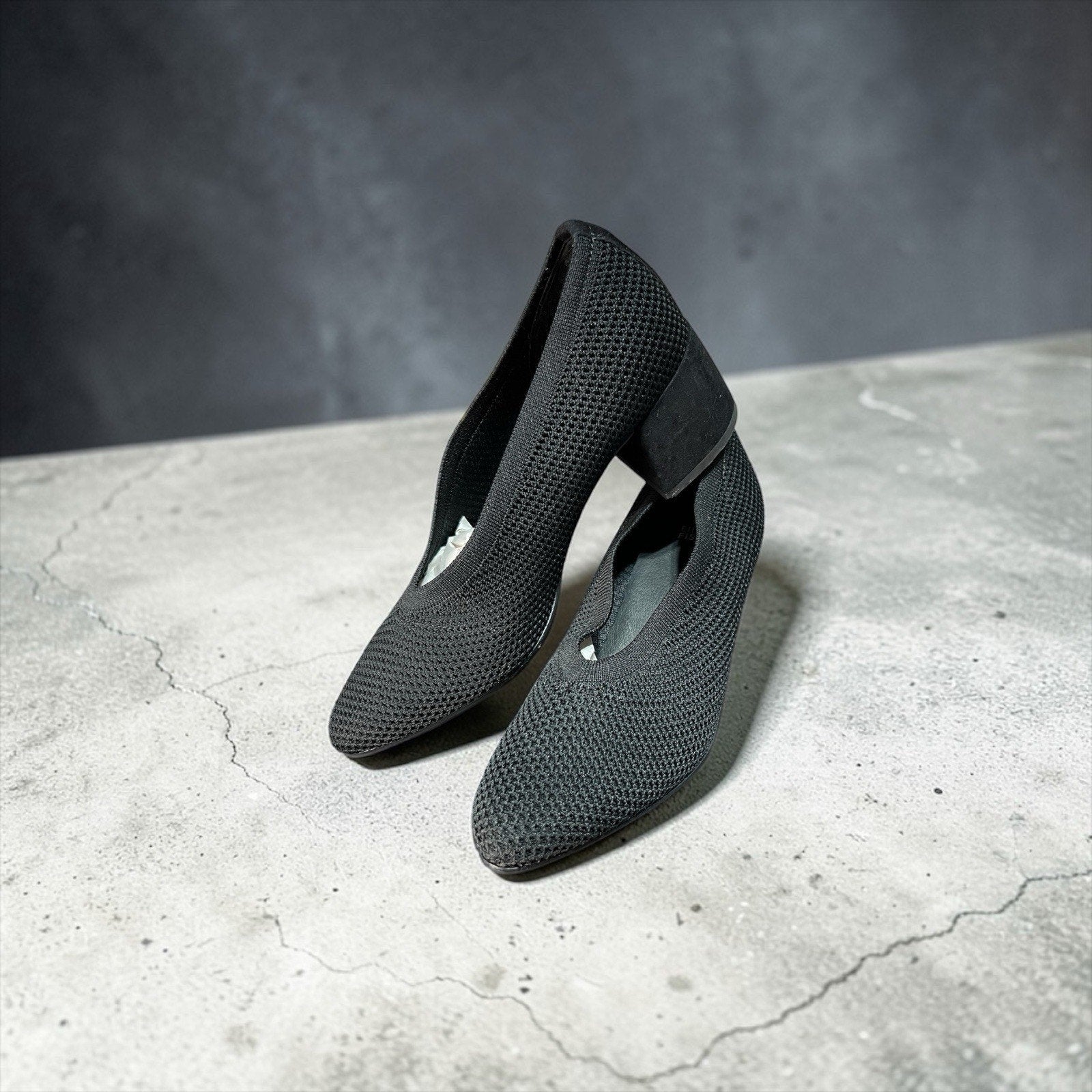 Eileen Fisher Gabby Pump Black Shoes Women’s Size 9 With A 2 In Heel
