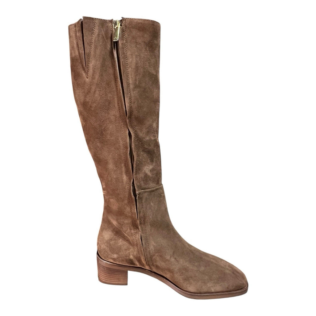 Aquatalia women's remo tall boots Brown Suede Women’s Shoe Size 10