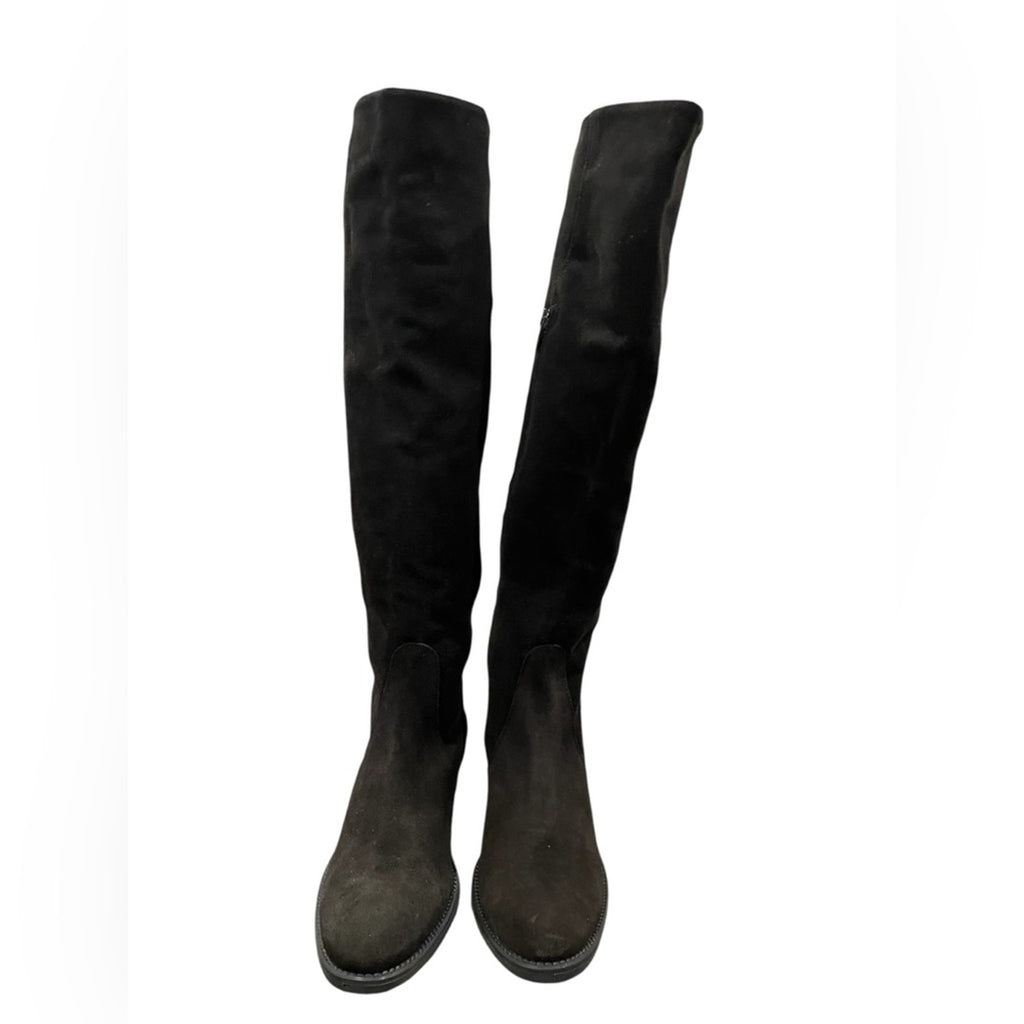Toni Pons Winter Black Suede Knee-High Women's Boots size 39 MSRP $268