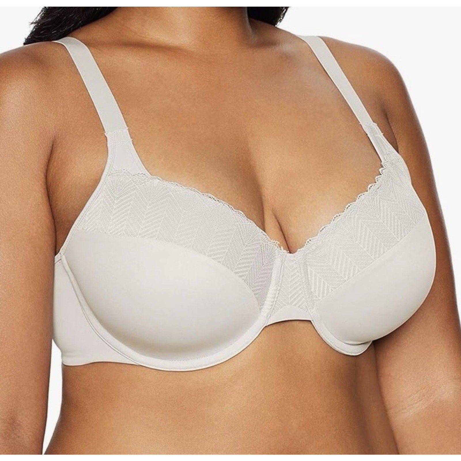 Bali Lightly Lined Ivory Bra – 42D, New with Tags, MSRP $48