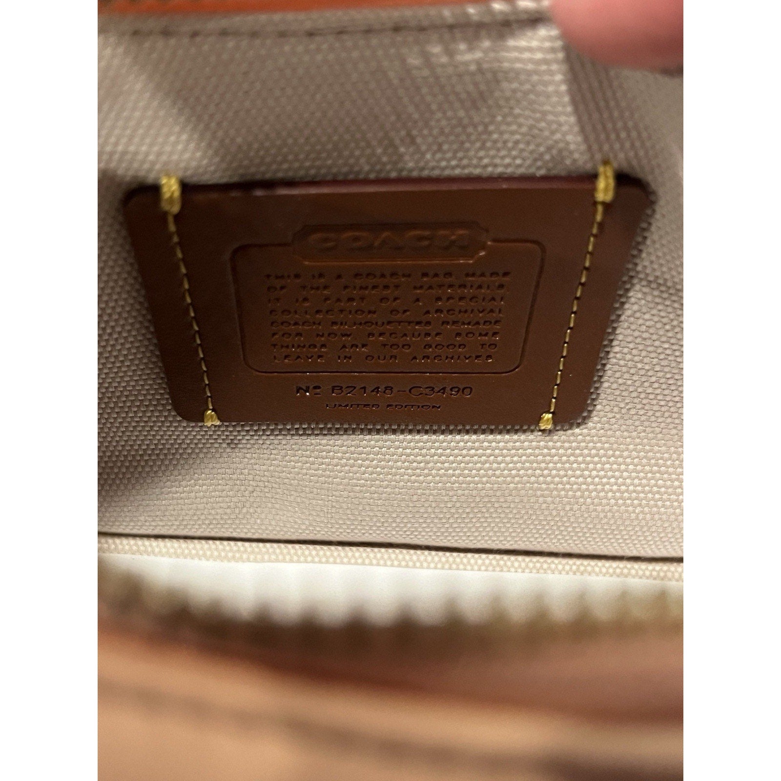 Coach Swinger 20 Leather Bag $295 MSRP NEW