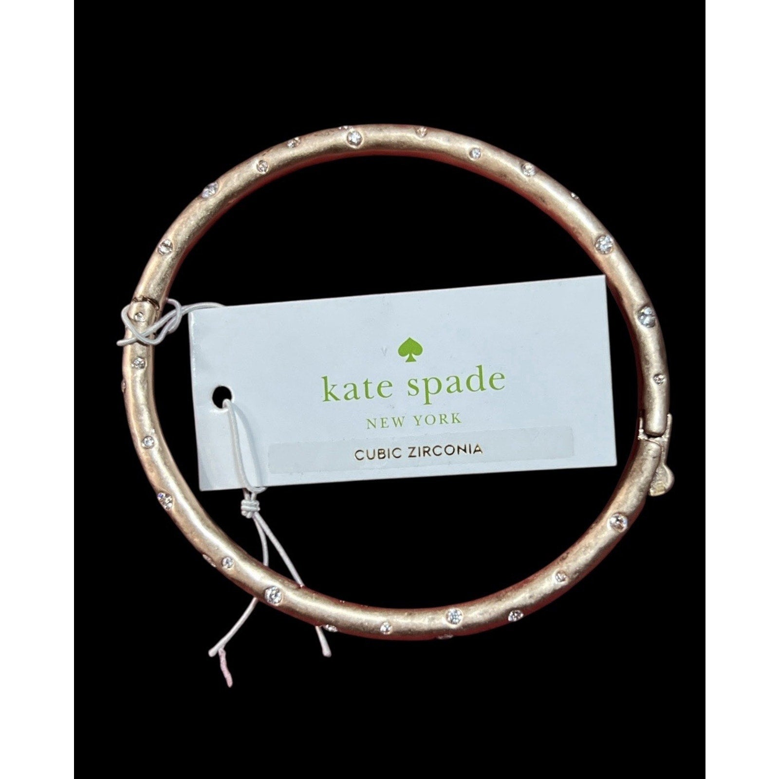Kate Spade Cubic Zirconia Bangle Bracelet New
