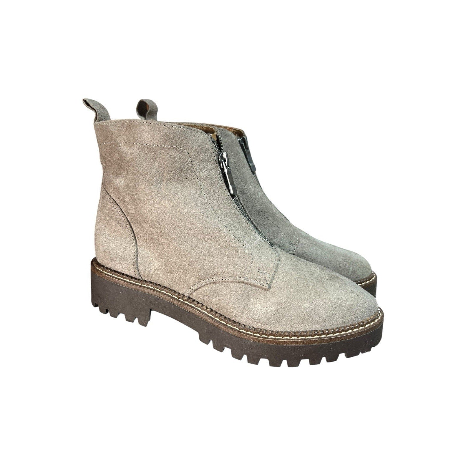 Nordstrom Rack Gray Ankle Boots Women’s Size 8
