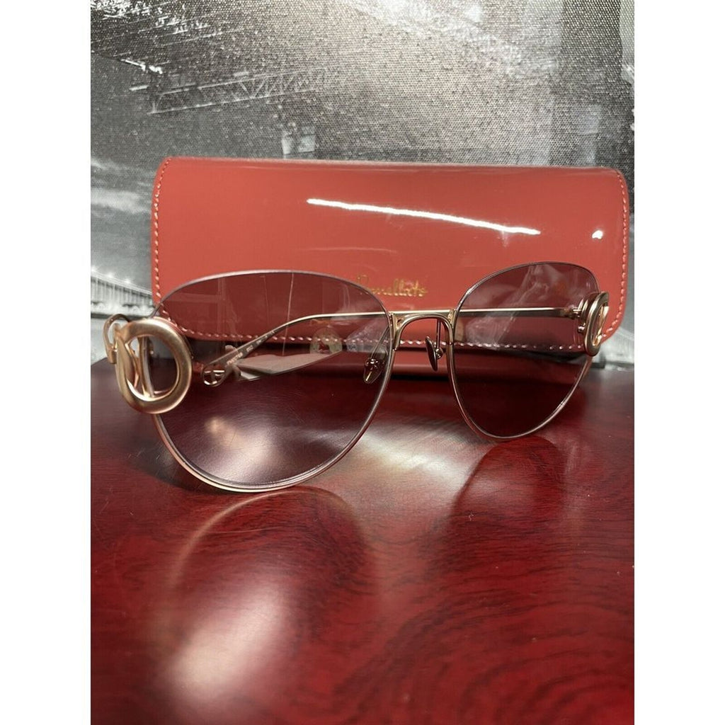 Pomellato‎ Gold Frame Pink Lens Sunglasses NWT MSRP $769
