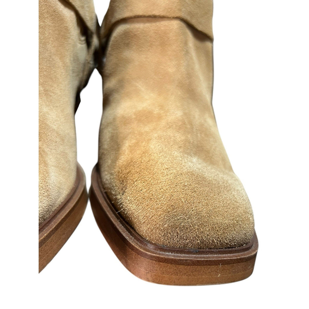 Sam Edelman Bellamie camel harness moto bootie Size 6.5M
