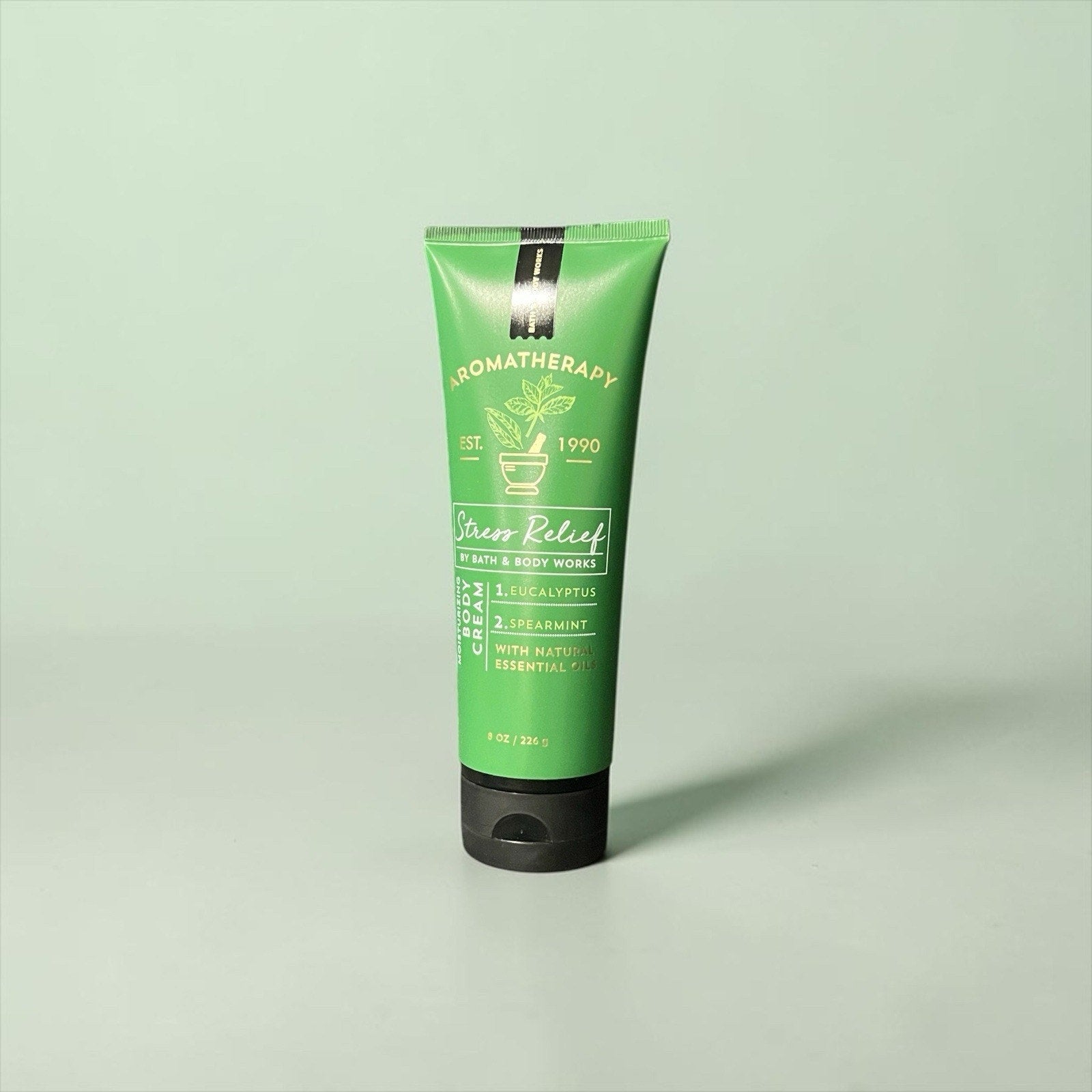 Bath And Body Works Stress Relief Eucalyptus And Spearmint Body Cream New
