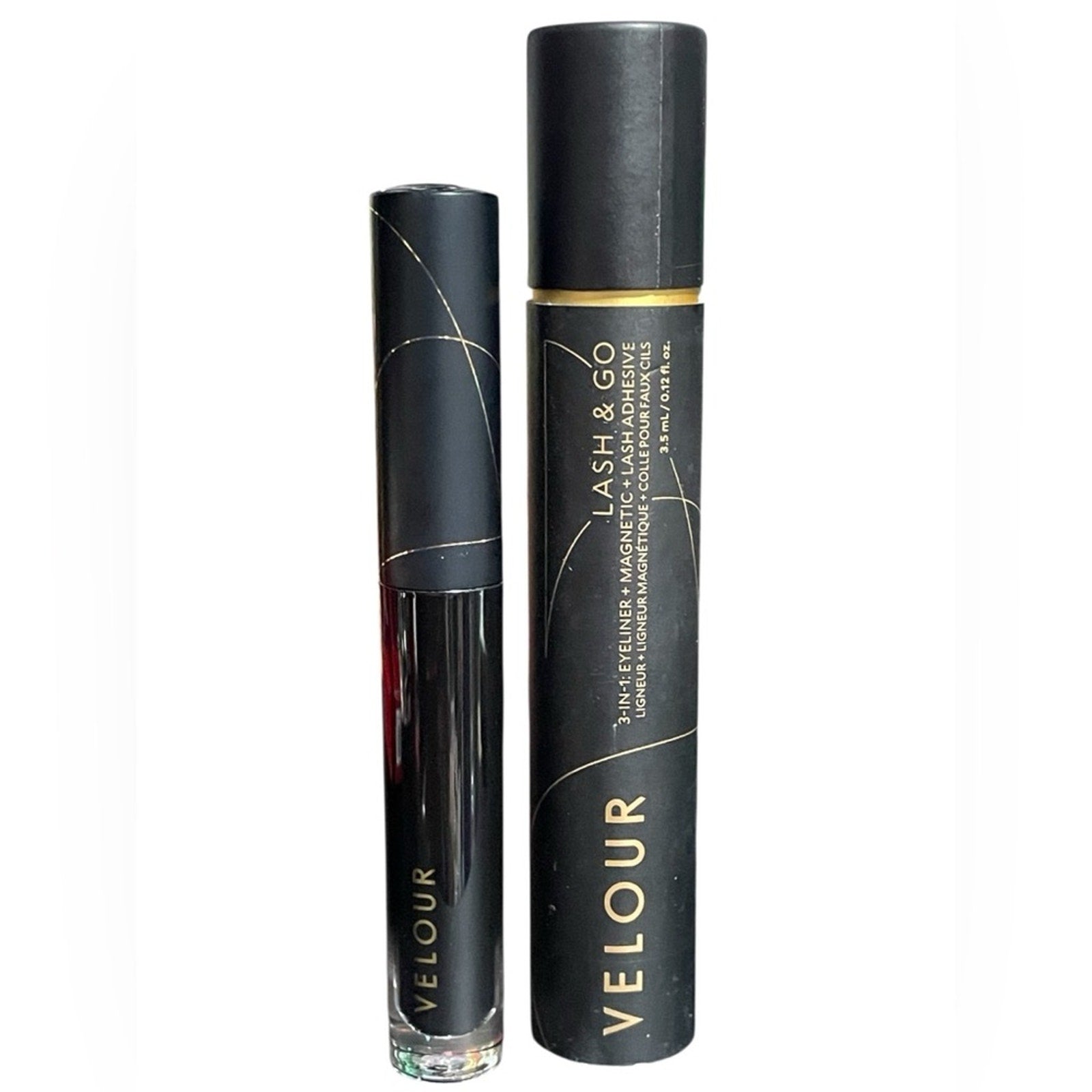 Velour Lash & Go Black Lash & Go 3 in 1 Eyeliner & Magnetic Lash Adhesive