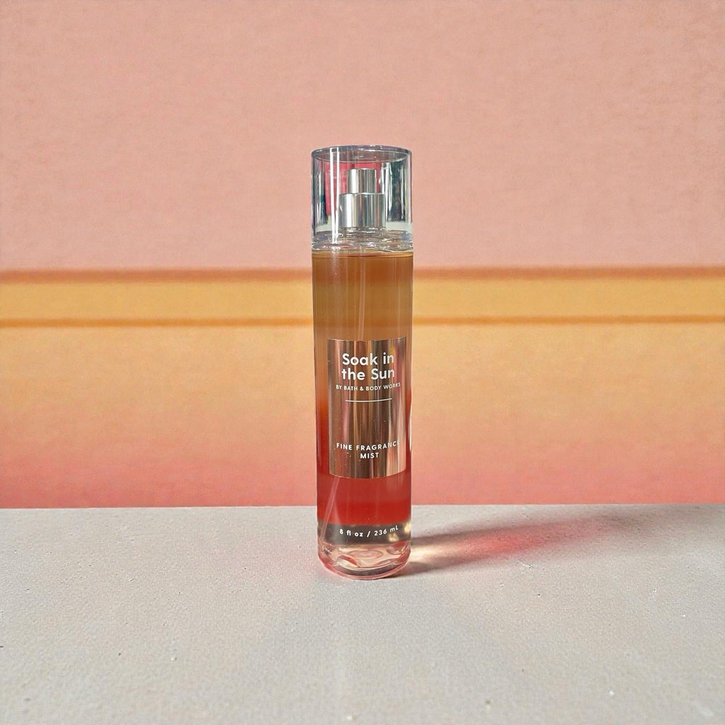 Bath And Body Works Soak In The Sun Fine Fragrance Mist New 8 Oz