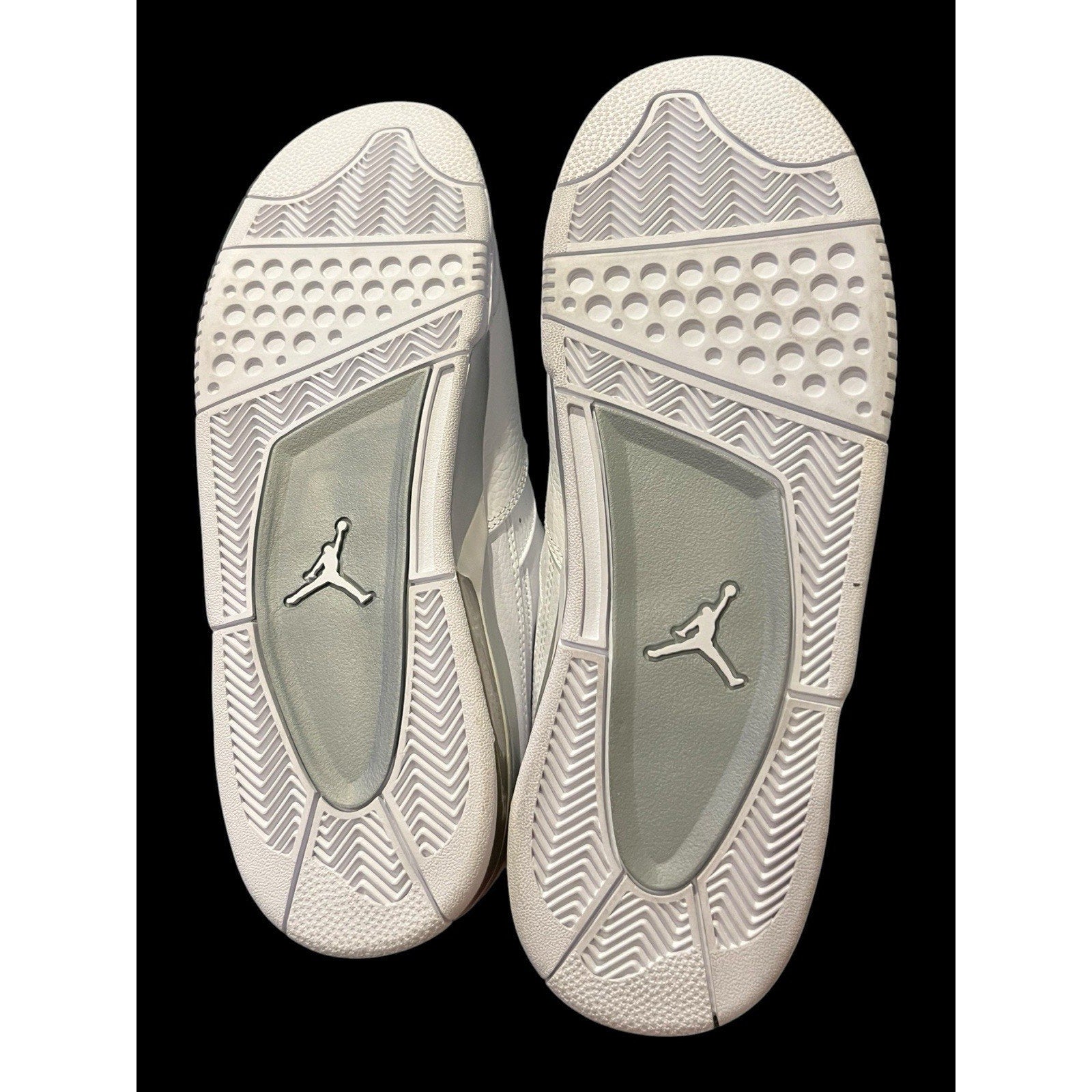 Nike Air Jordan Flight 23 sneakers in white with silver accents Size 12
