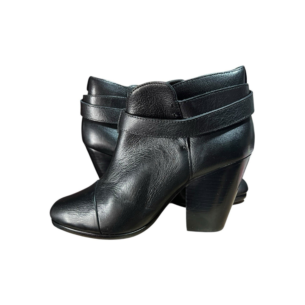 Rag & Bone Harrow ankle boot in black leather Women’s Size 9