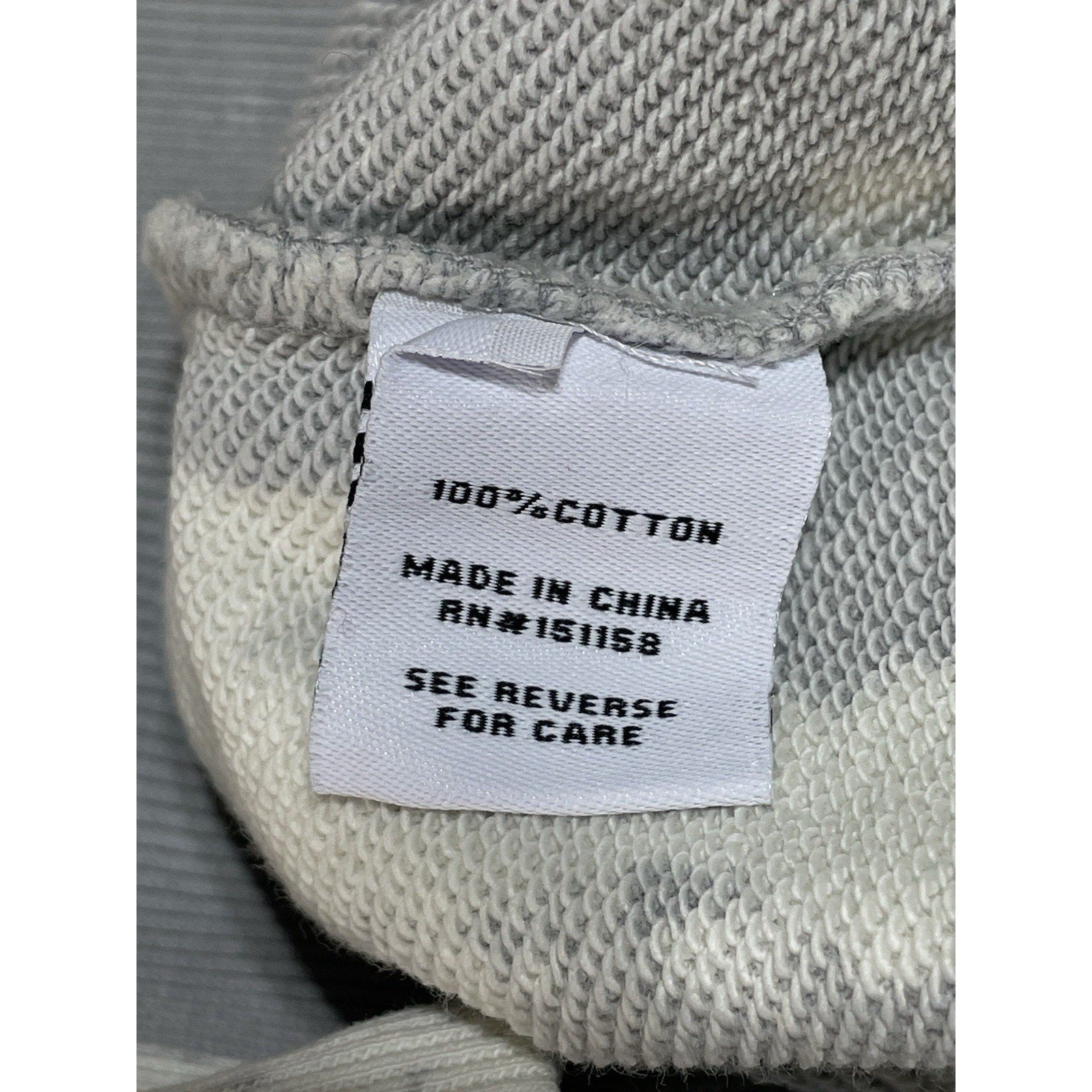 525 Revolve Gray White Hooded Tie-Dye Sweater Dress M NWT