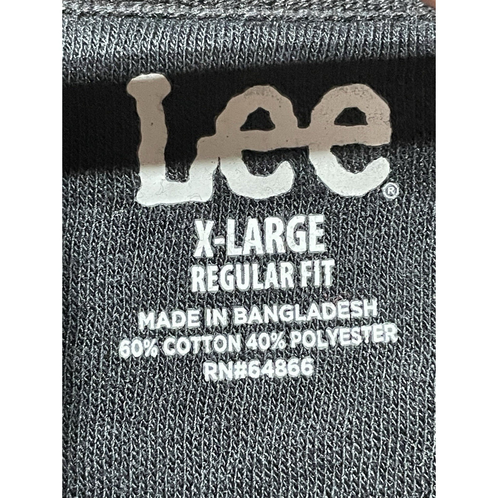New With Tags Lee Full-Zip Black Hooded Sweater – Men’s XL