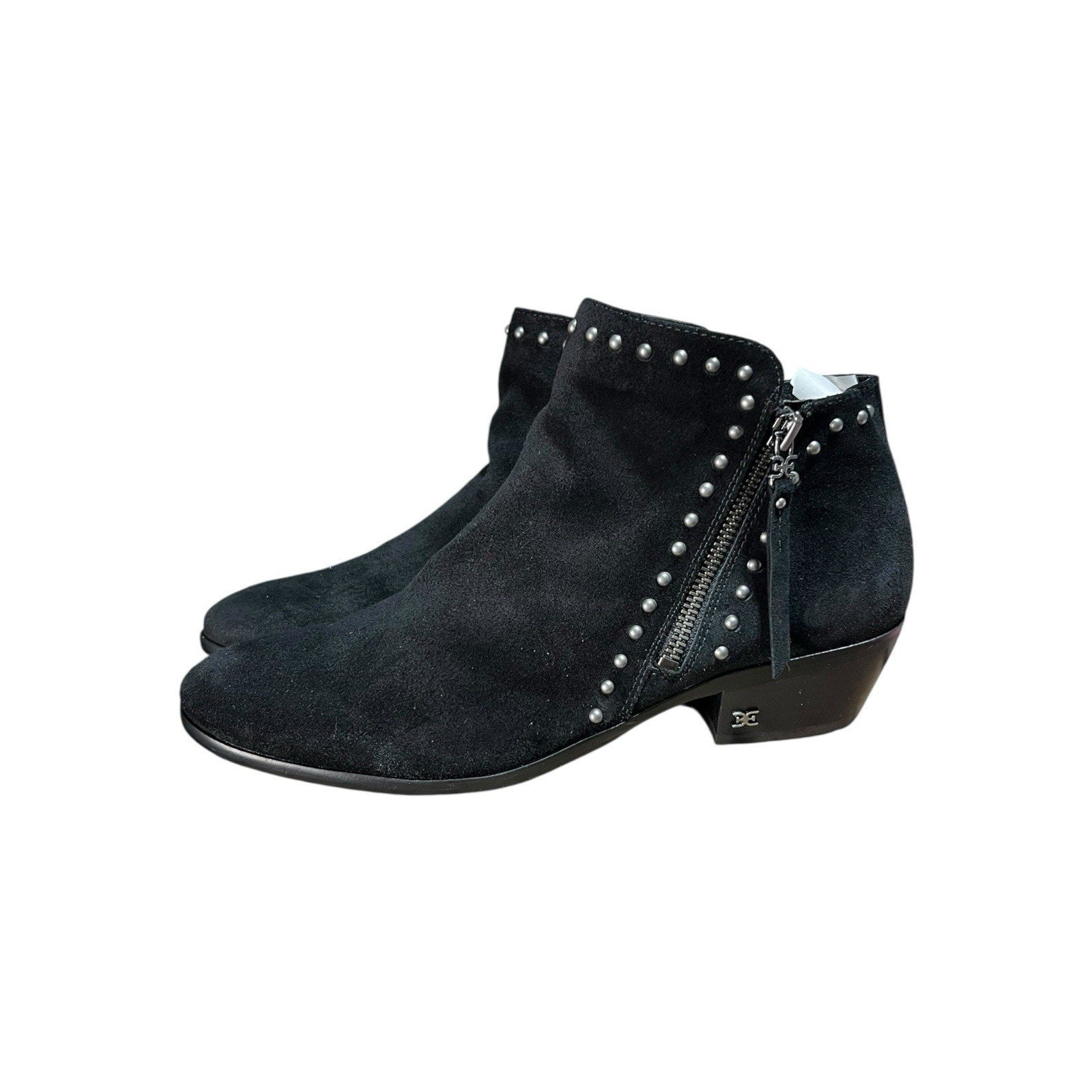 Sam Edelman Paola studded ankle boots Black Suede Women’s Size 9.5