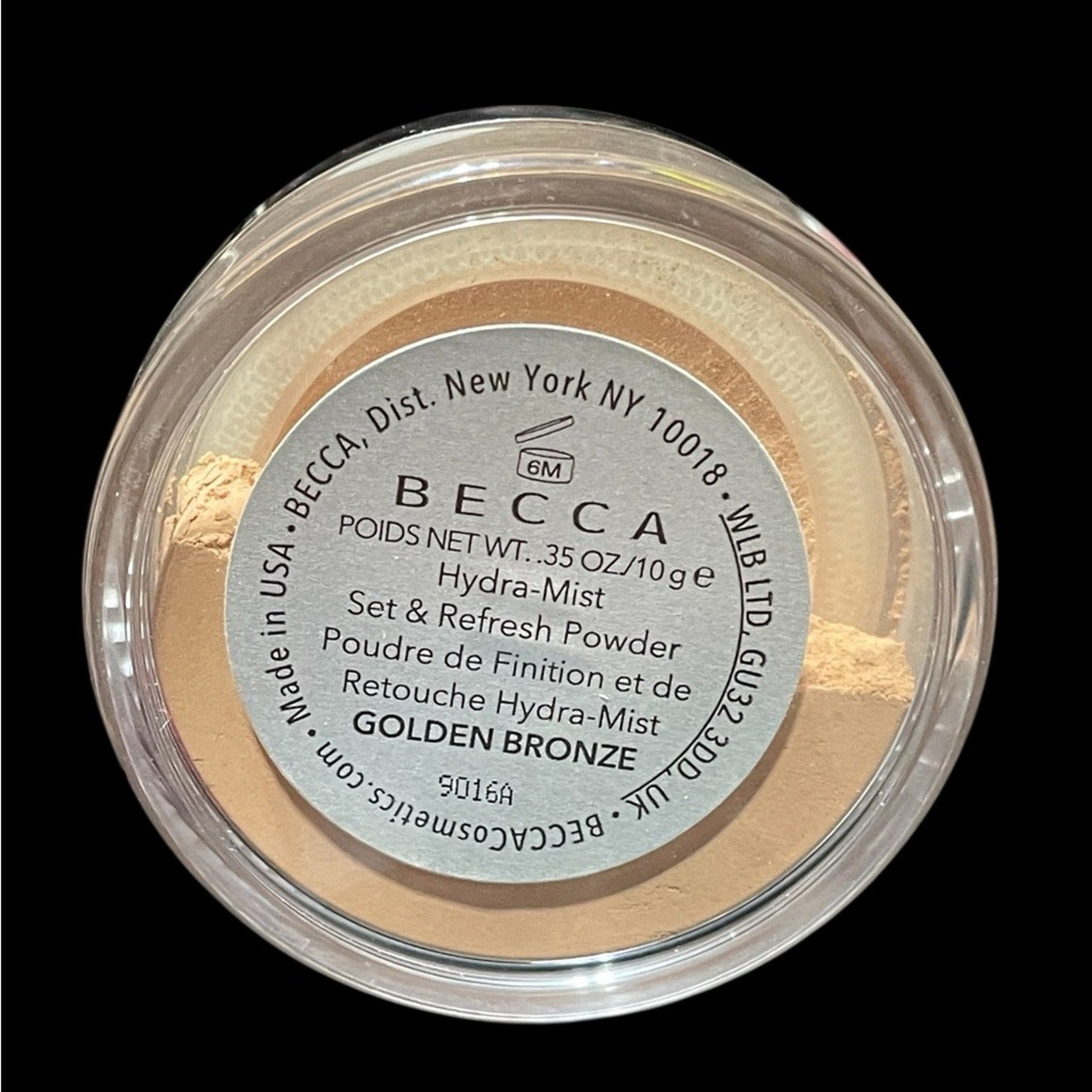BECCA Hydra Mist Set and Refresh Powder Golden Bronze New Sealed