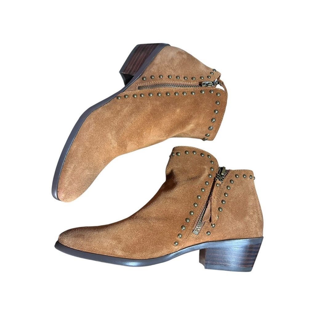Sam Edelman Paola studded suede ankle booties Women’s Shoe Size 6.5