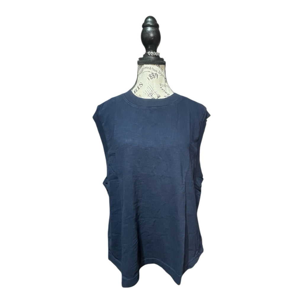 Cotton Citizen Navy Blue Tokyo Muscle Tee Shirt Size L New