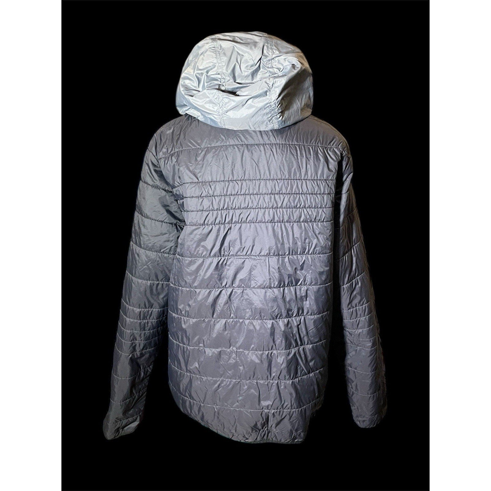 Hurley Mens Large Lightweight Nylon Jacket Packable Windbreaker Athletic
