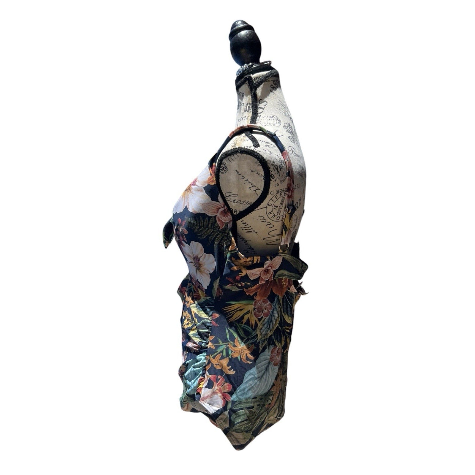 Arte Sands Into The Saltu Cezanne D/DD Cup Underwire One Piece Swimsuit SZ 16