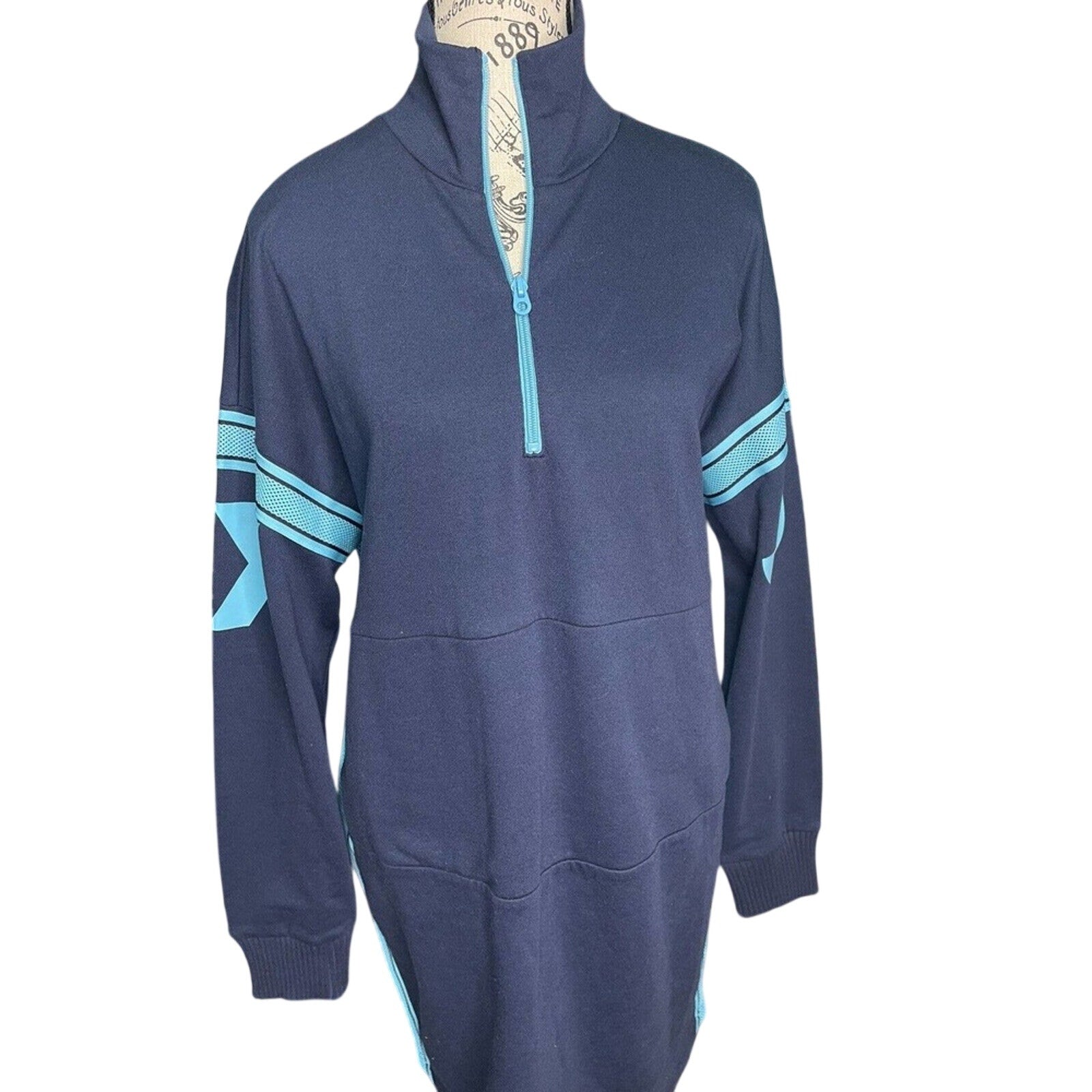 Juicy Couture Oversize Shirt Dress Women's Size M NWT MSRP $99‎