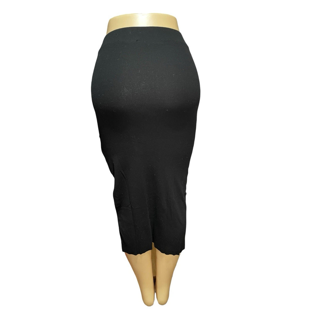 Cotton Citizen Black Midi Skirt Women’s Size M