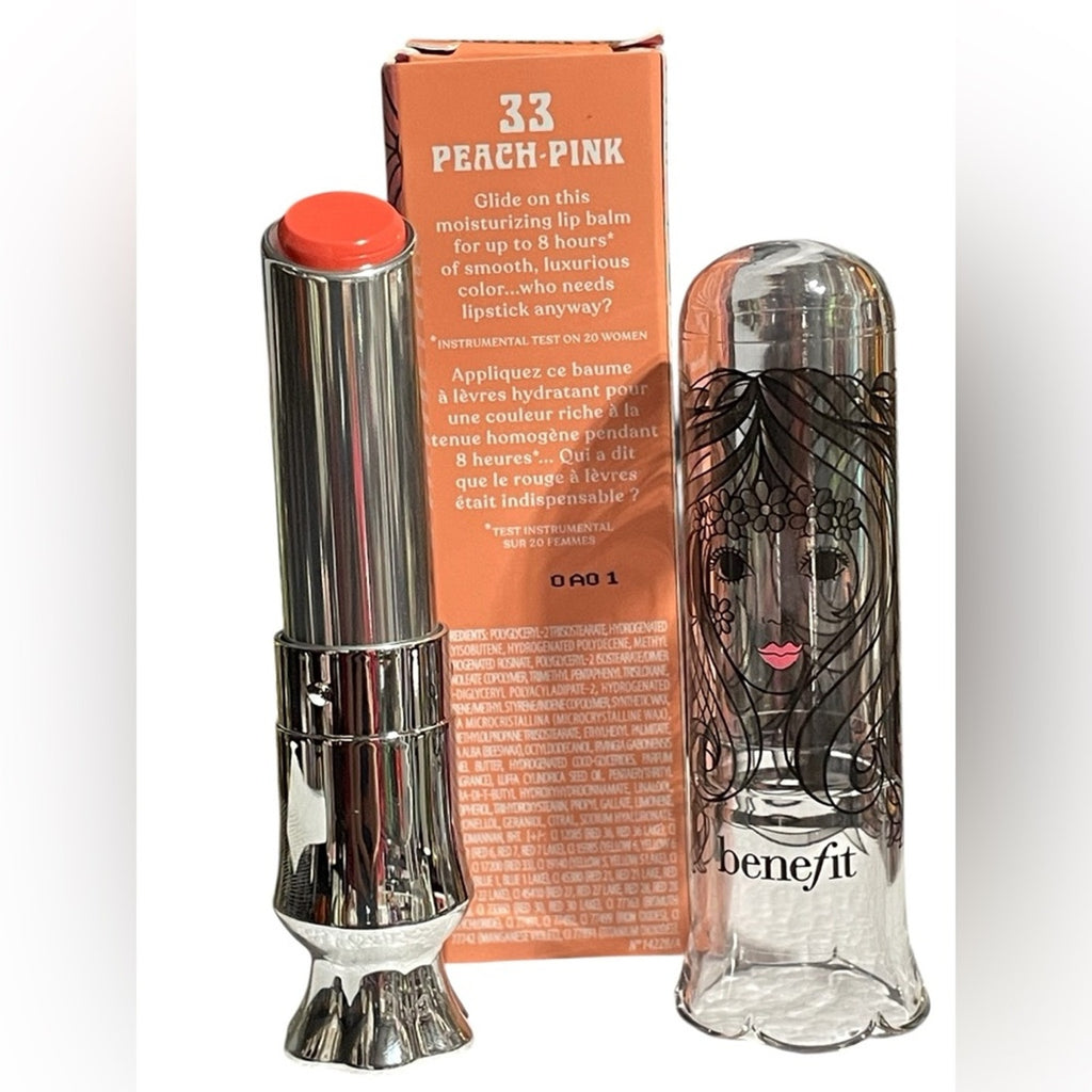 Benefit Moisturizing Lip Balm 33 Peach Pink
