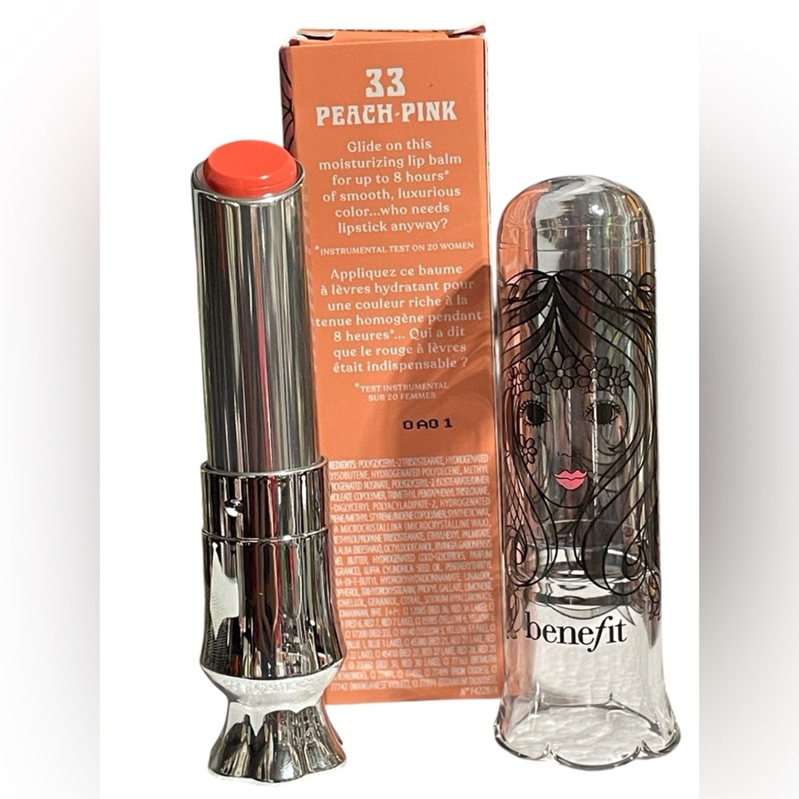 Benefit Moisturizing Lip Balm 33 Peach Pink