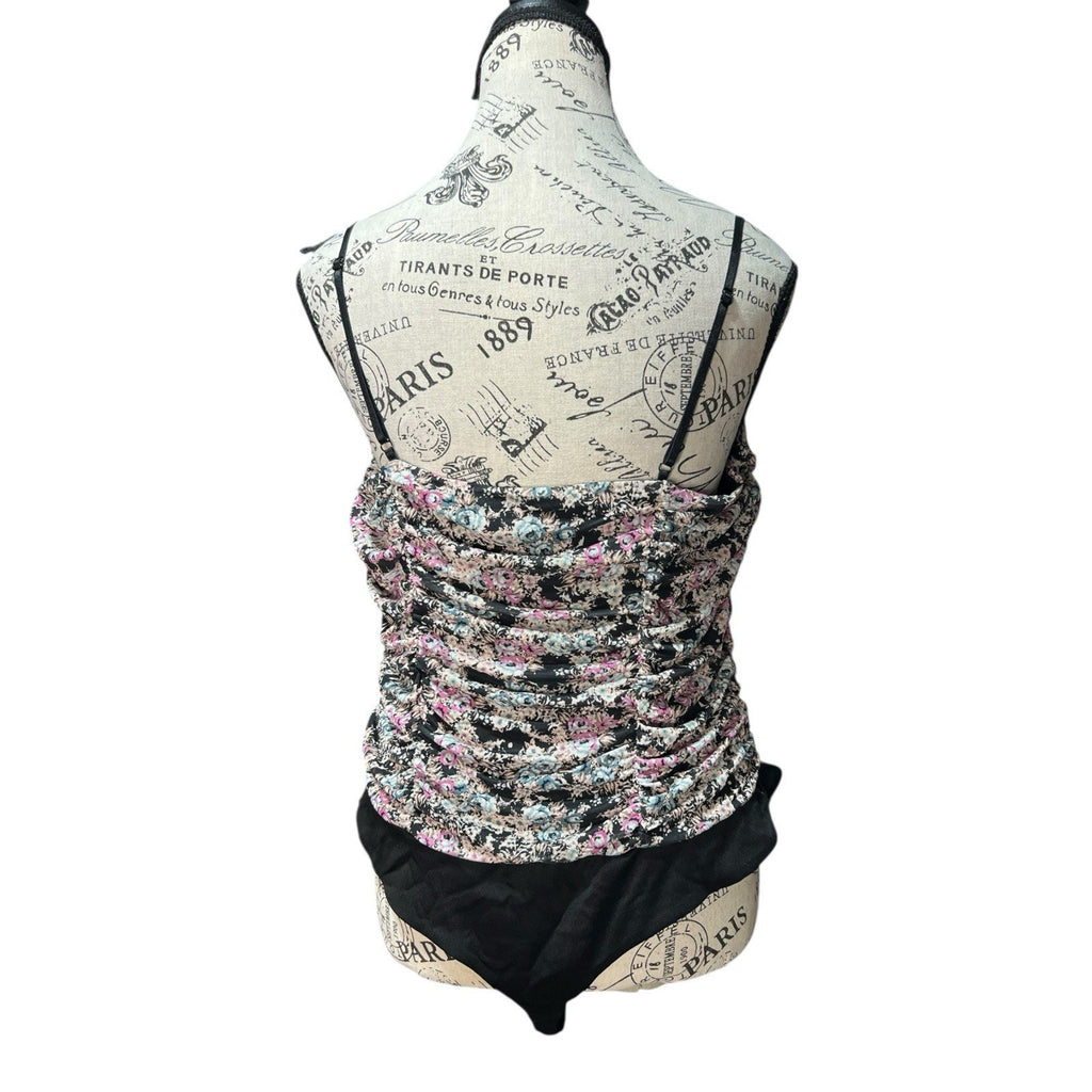 AFRM floral mesh bodysuit Women’s Size XL