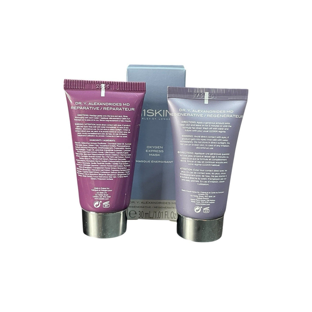 111Skin Oxygen Mask + NAC Y2 Cleansing Balm – 1.01 oz Each, New
