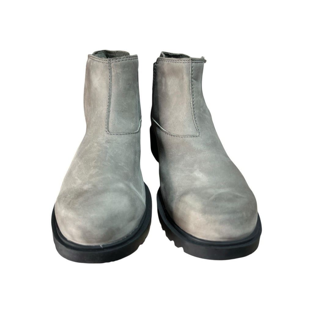 Sorel Women's Emelie II Chelsea Waterproof Boot in the Quarry/Black Womens 6 NWT